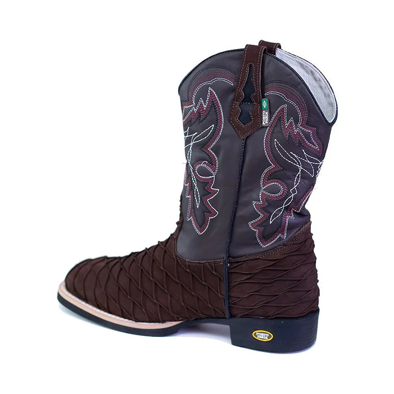 BOTA TEXANA ARAME NOBUCK CAFÉ