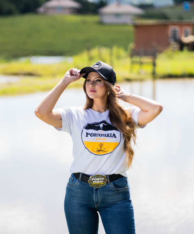 CAMISETA FEMININA DESERTO DE CACTOS